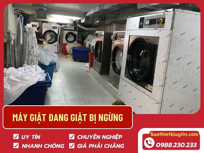 Cách sửa máy giặt đang giặt bị ngừng nhanh chóng từ Suathietbiuytin