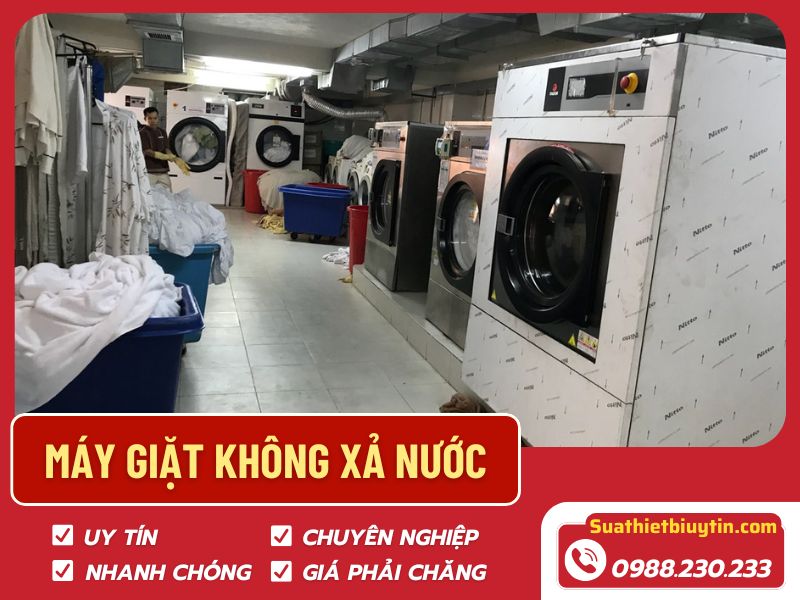 Máy giặt không xả nước – Nguyên nhân, cách sửa và dịch vụ hỗ trợ nhanh chóng