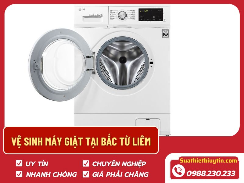 Vệ sinh máy giặt tại Bắc Từ Liêm – Giải pháp chăm sóc thiết bị bền lâu