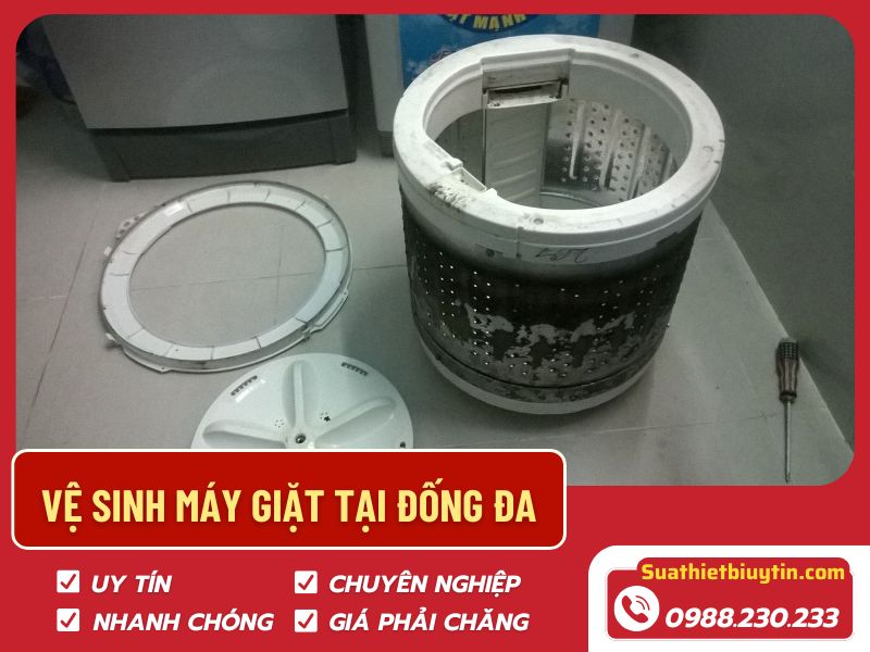 Vệ sinh máy giặt tại Đống Đa – Dịch vụ uy tín, chuyên nghiệp từ Suathietbiuytin