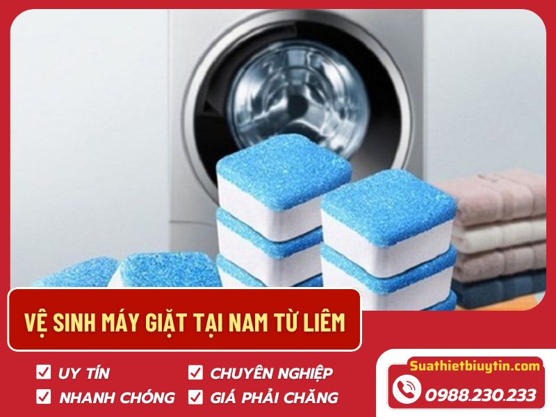 Vệ sinh máy giặt Nam Từ Liêm – Dịch vụ chuyên nghiệp từ Suathietbiuytin